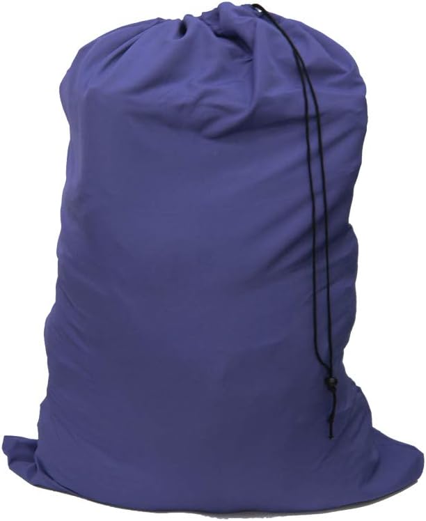 Extra Large Laundry Bag, Blue Bag with Drawstring Closure, 30"x40", for college, dorm and apartment dwellers (1PCS Blue)
