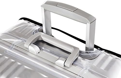 JenKin Luggage Protector Suitcase Cover PVC Waterproof Travel Suitcase Fits Most to 30"（30" (21.3" L x 13.4" W x 29.5" H)）