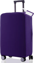 Travel Luggage Cover Suitcase Protector Scratch-Resistant Fit 19-31 Inch Suitcase, Not Included Suitcase (Purple, SX(22-23 inch))