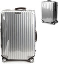 Transparent PVC Suitcase Cover, No Disassembly Required Clear Luggage Protector Suitcase Cover