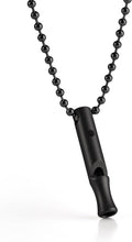 KeyUnity Titanium Emergency Whistle with Metal Lanyard, 120dB+, One-Piece Outdoor Survival Whistle, Ultra-Light, Rustproof