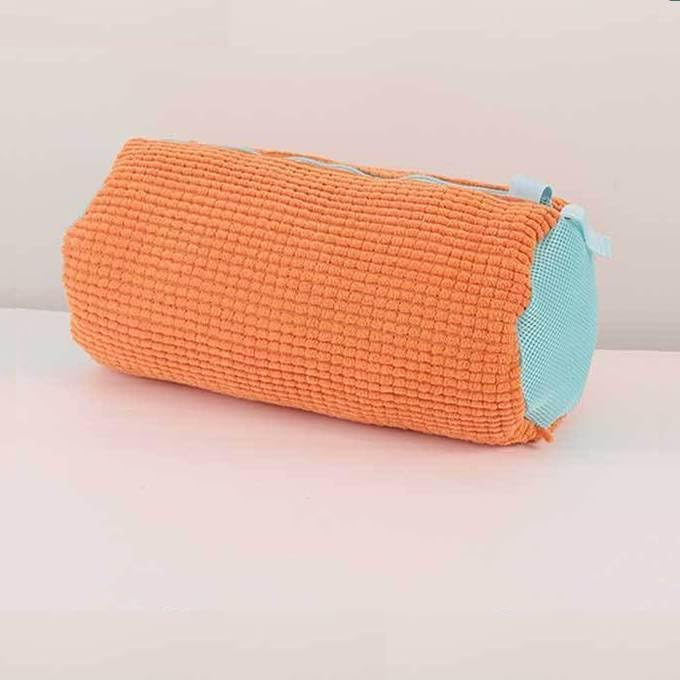 Shoe Cleaning Bag,Shoe Washing Bag For Washing Machine,Laundry Bag For Shoes,Fluffy Fibers 360° Wrap-Around Cleaning,Reusable Washer Shoe Bag, Ensure Deep Cleaning of The Shoes(Orange 2 pcs)