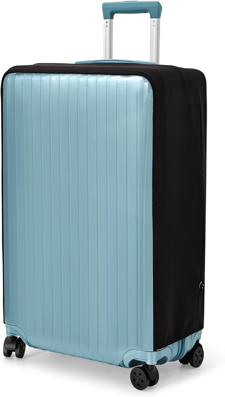 Travelkin Clear Luggage Cover Protectors For Suitcase Transparent TPU Suitcase Cover Protector Fit 18-32 Inch Luggage