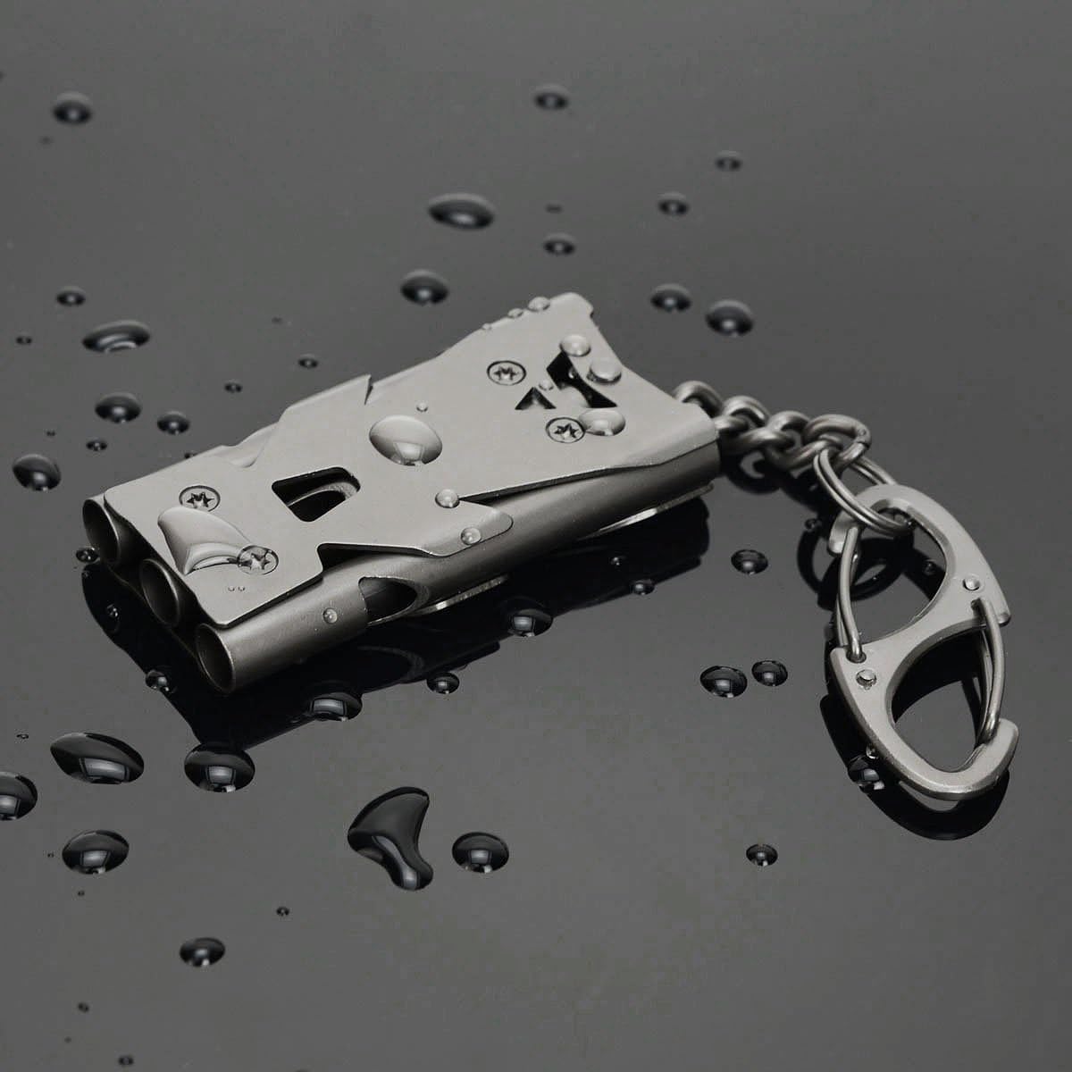 Whistle Emergency Whistles Keychain Rape Whistle Stainless Steel High Decibel Whistles … …