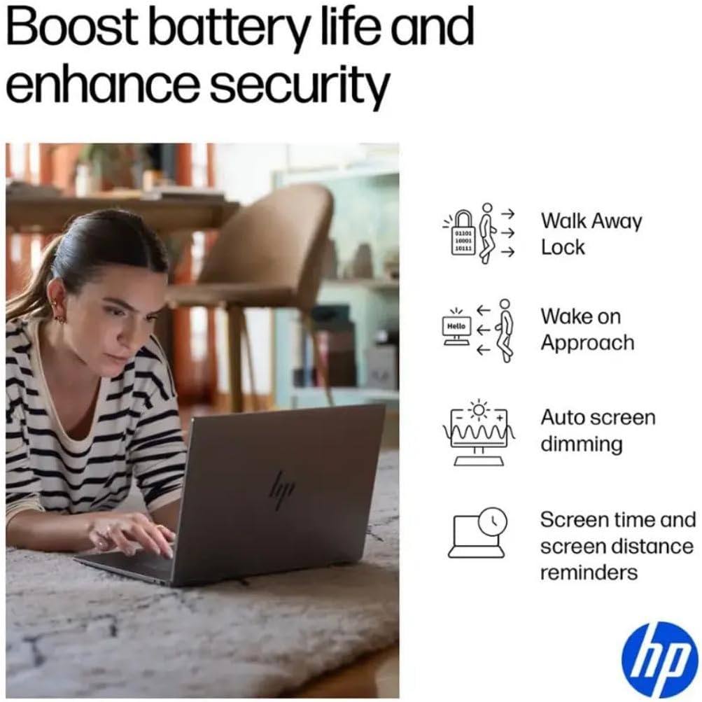 HP OmniBook X Flip 16 2-in-1 Laptop: 16" FHD+ Touchscreen, Intel Core Ultra 7 (NPU 47 Tops), 16GB RAM, 512GB SSD, Intel Arc 140V GPU, Copilot+ PC, Eclipse Gray, W/Pen Accessories, Windows 11