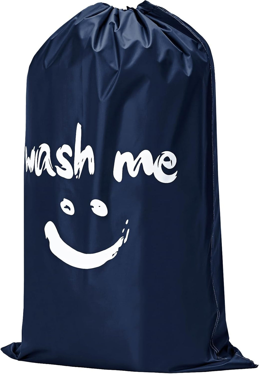 HOMEST 2 Pack XL Wash Me Travel Laundry Bag, Dirty Garments Organizer, Large Enough to Hold 4 Loads of Clothes, Easy Fit a Hamper or Clothing Basket, Azure and Blue