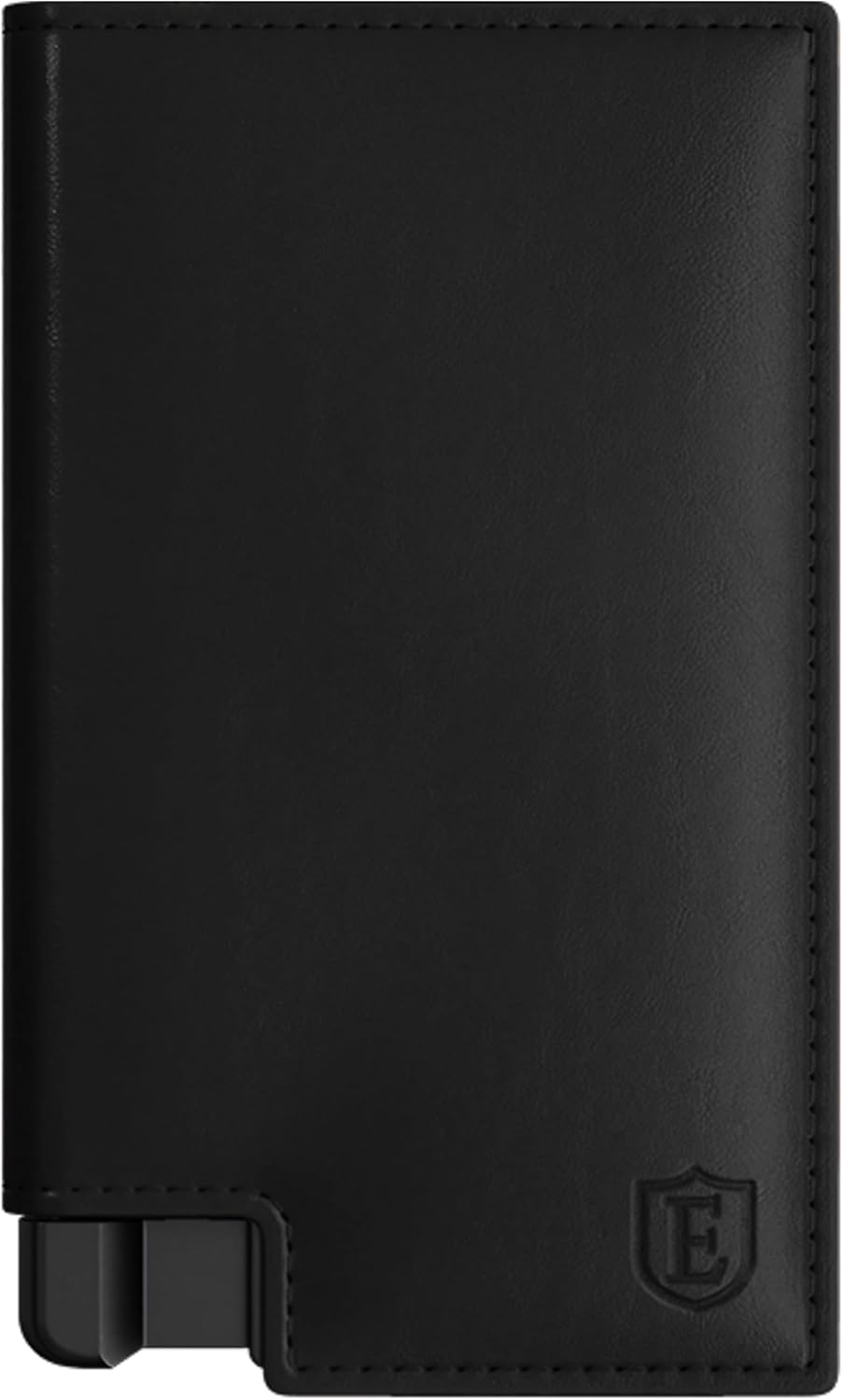 Ekster Men's Wallet PRO | RFID Blocking Parliament Leather Minimalist Wallet | Holds 14 Cards & Cash | Slim Cardholder for Men w/Push Button Designed for Quick Card Access | Black