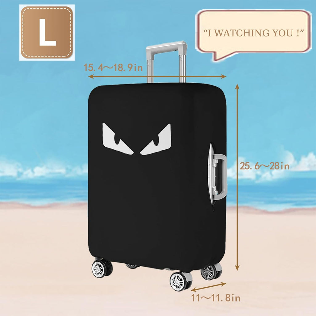 Luggage Covers For Suitcase Tsa Approved, Washable Suitcase Cover Elastic Luggage Protector Scratch Resistant Suitcase Cover For 28-29 Inch Wheeled Luggage(Eye-28 inch)
