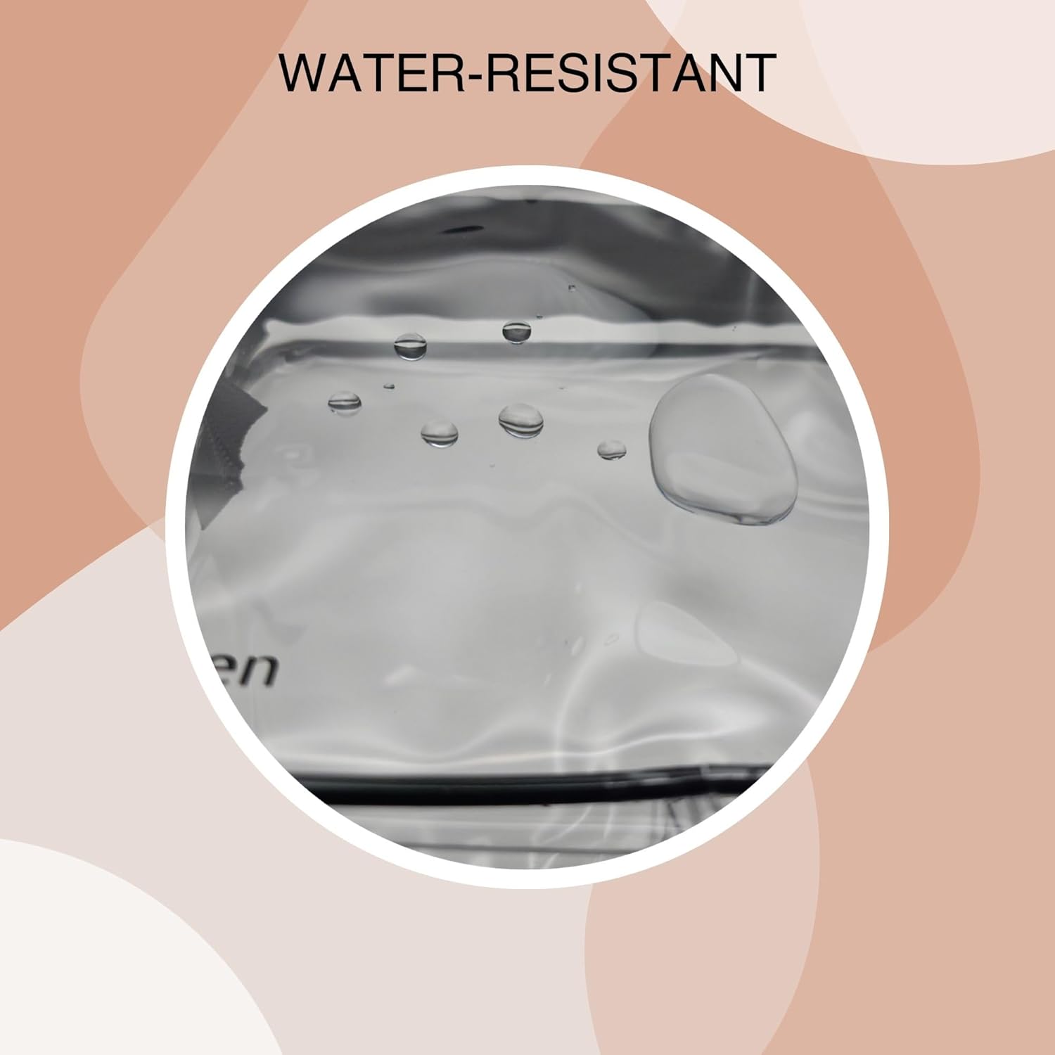 TSA Approved Clear Toiletry Bag 2-Pack, Quart Size Travel Cosmetic & Makeup Bags, Carry-On Airport Compliant