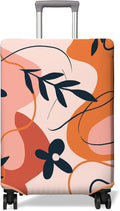 Travel Luggage Cover Suitcase Protector Fits 18-32 Inch Wheel Covers PatternedTravel Related Items Flower Luggage Protector Elastic S
