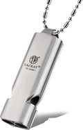 TACRAY Emergency Whistles Lifeguard Safety Whistle with Neck Chain and Keychain for Outdoor Camping Hiking