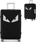 Luggage Covers For Suitcase Tsa Approved, Washable Suitcase Cover Elastic Luggage Protector Scratch Resistant Suitcase Cover For 23-25 Inch Wheeled Luggage(Eye-24 inch)