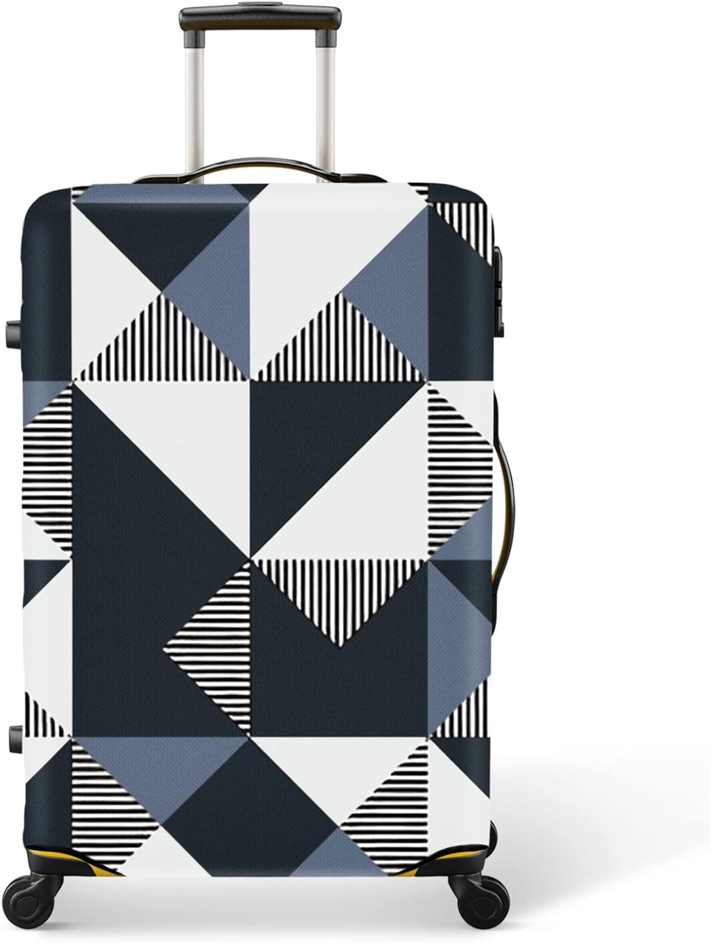 30 Inch PVC Luggage Protector Covers for TSA Approved Clear Suitcase Cover Protector Transparent Luggage Protective Cover Set (Triangle, Suitable for 30"-31")