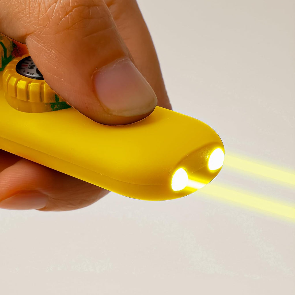 Emergency Survival Safety Whistle，Whistle for Kids with Lanyard,Compass,Thermometer,Ideal for Kayaking, Boating, Hiking, Camping, Climbing