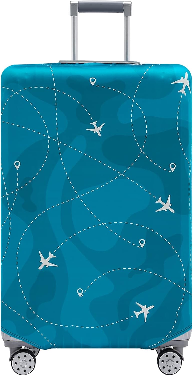 Travelkin Luggage Cover Washable Suitcase Cover Suitcase Protector Anti-scratch Suitcase cover Fits 18-32 Inch Luggage(XL for 29-32 Inch Luggage)