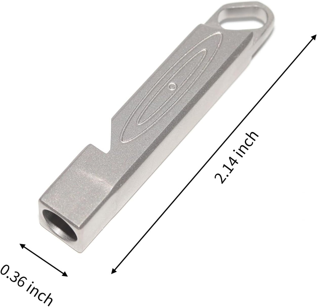 Dog Whistle to Make Dogs Come to You, Emergency Whistle Survival Loud for Women, Metal Whistle with Lanyard, Kayak Whistle Emergency Waterproof for Hikers