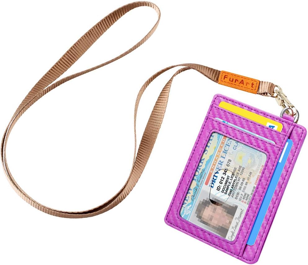 FurArt Slim Minimalist Wallet, Front Pocket Wallets, RFID Blocking, Credit Card Holder for Men & Women