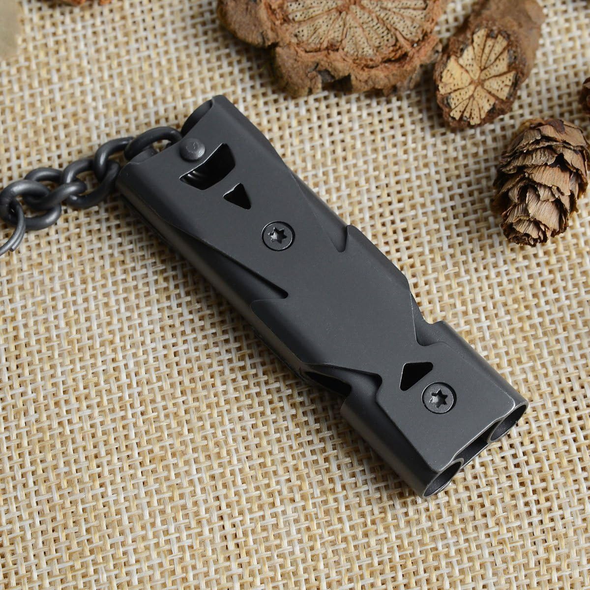 Whistle Emergency Whistles Keychain Rape Whistle Stainless Steel High Decibel Whistles … …