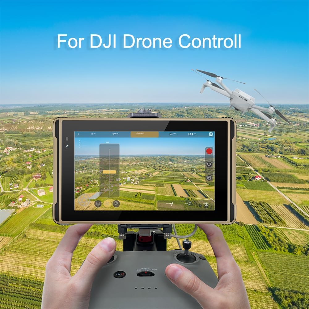 X7 Rugged Tablet 7 inch, 2600nit Sunlight Readable, 8+128GB Android 13 Waterproof Tablets for Outdoor Moto Drone Camera Monitor