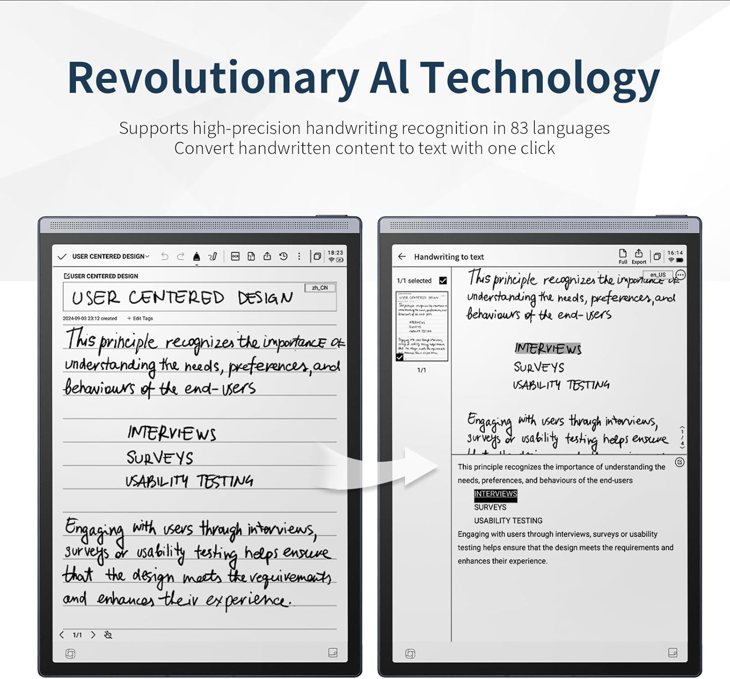 AINOTE Air 2, 8.2-inch AI Note-Taking Tablet E Ink Tablet with 24 Level Adjustable Light,Electronic Notebook with Pen,Voice-to-Text Transcription, Multi-Languages Chatgpt Support, for Meetings,Study.