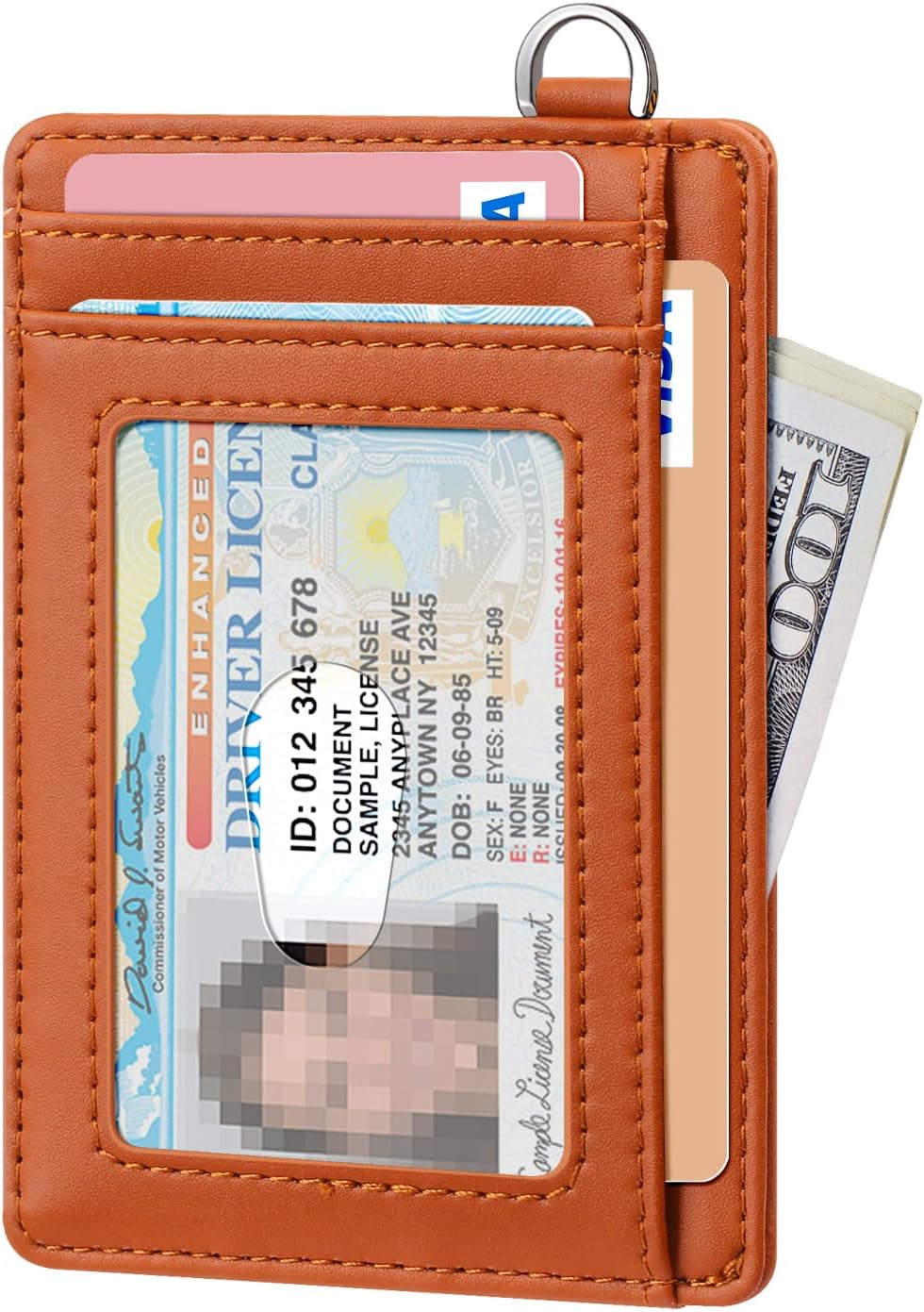 FurArt Slim Minimalist Wallet, Front Pocket Wallets, RFID Blocking, Credit Card Holder for Men & Women