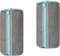 Shoe Cleaning Bags2-Pack Shoe Washing Machine Bags - Universal Laundry Shoe Cleaning Bags for Washer & Dryer, Fits All Shoe Types (Grey)