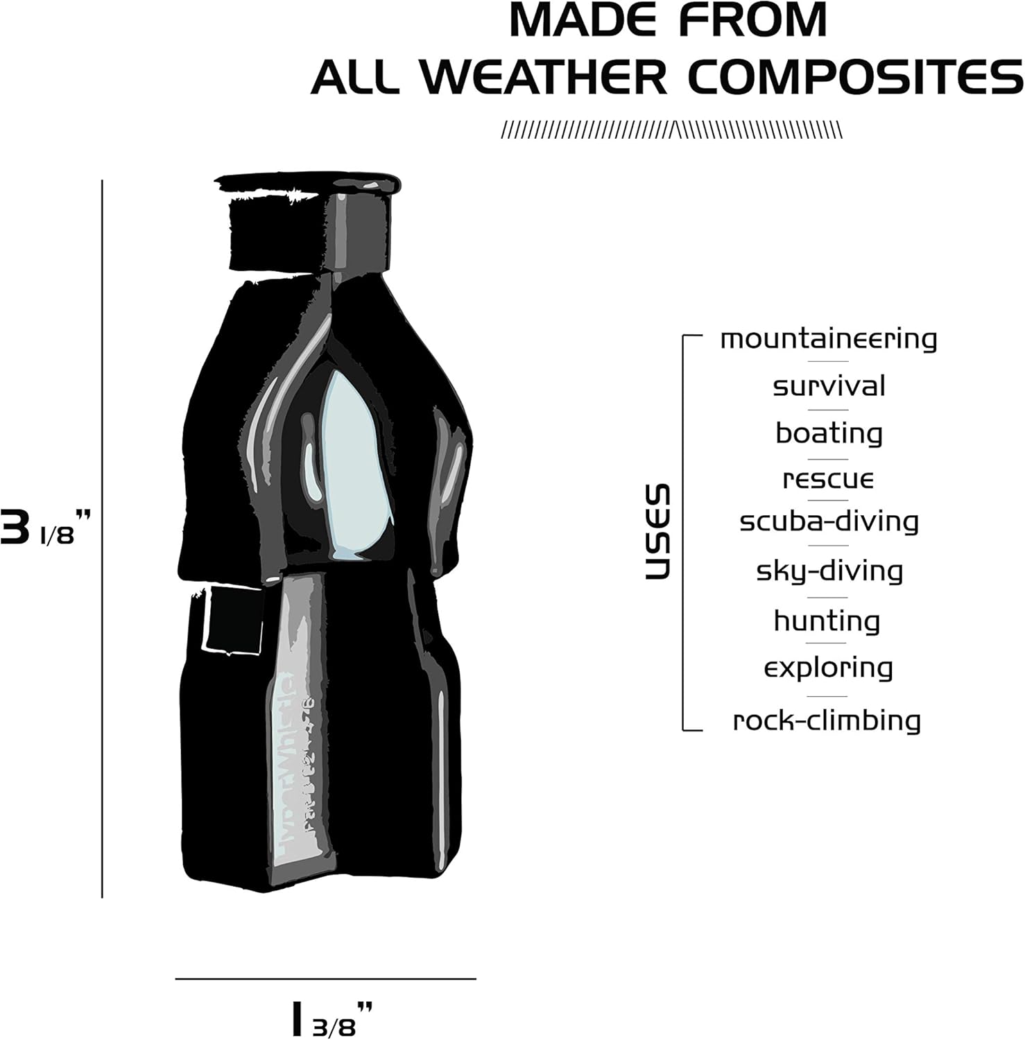 The Original Worlds Loudest Whistle up to 142db Loud, Very Long Range, for Referee, Coaches, Instructors, Sports, Teachers, Life Guard, Self Defense, Survival, Emergency uses