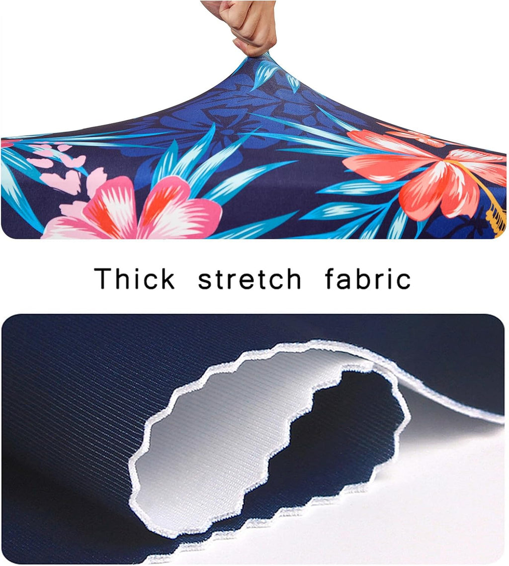 WUJIAONIAO Travel Luggage Cover Baggage Suitcase Protector Fit for 18-32 Inch Luggage (XL (for 29-32 inch luggage), Flower)