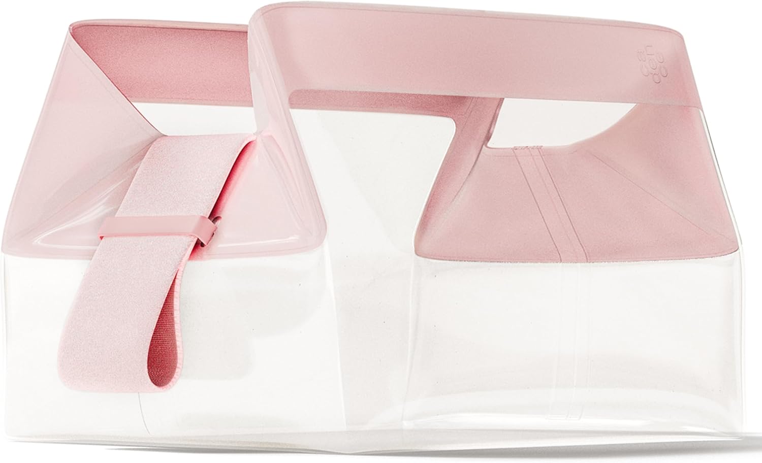Cadence Parcel - Clear Dopp Kit with Magnetic Closure - Durable and Leak-Resistant Travel Toiletry Kit - Modular Design