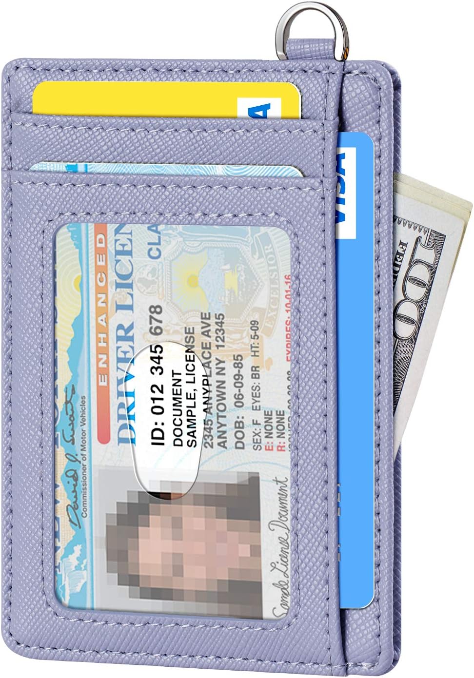 FurArt Slim Minimalist Wallet, Front Pocket Wallets, RFID Blocking, Credit Card Holder for Men & Women