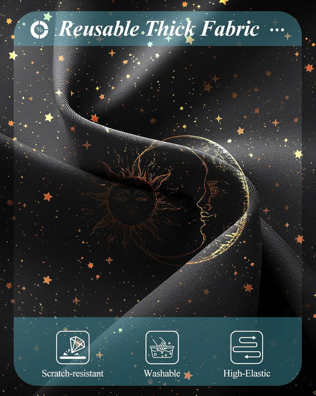 Slohif Luggage Cover for Suitcase Tsa Approved Protector - Luggage Sleeve Large Suit Case Cover Travel Stretch Baggage Case Protective Washable Fit 26-28 Inch Sun M