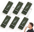 120 dB Emergency Whistles for Teachers, Flat Self Defense Safety Whistle Keychain for Women Outdoor Hiking Dog Signal