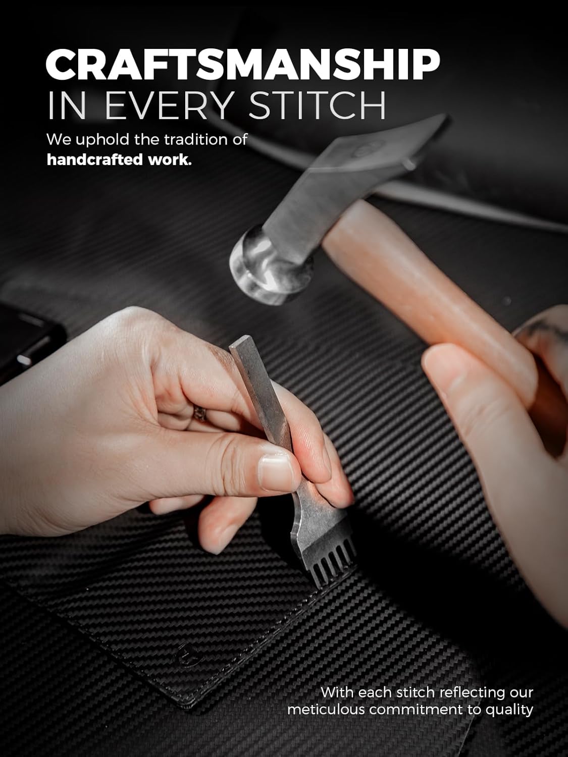 LORZOR Wallet for Men with Metal Card Holder, Pop Up Wallet, Finest Full Grain Leather Trifold Wallet, Smart, Minimalist, RFID Blocking, Front Pocket, ID Window