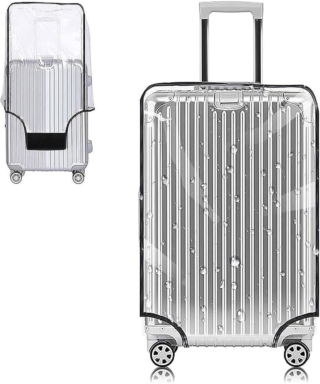 Yotako Clear PVC Suitcase Cover Protectors 30 Inch Luggage Cover Protectors for Wheeled Suitcase 30''