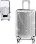 Yotako Clear PVC Suitcase Cover Protectors 30 Inch Luggage Cover Protectors for Wheeled Suitcase 30''