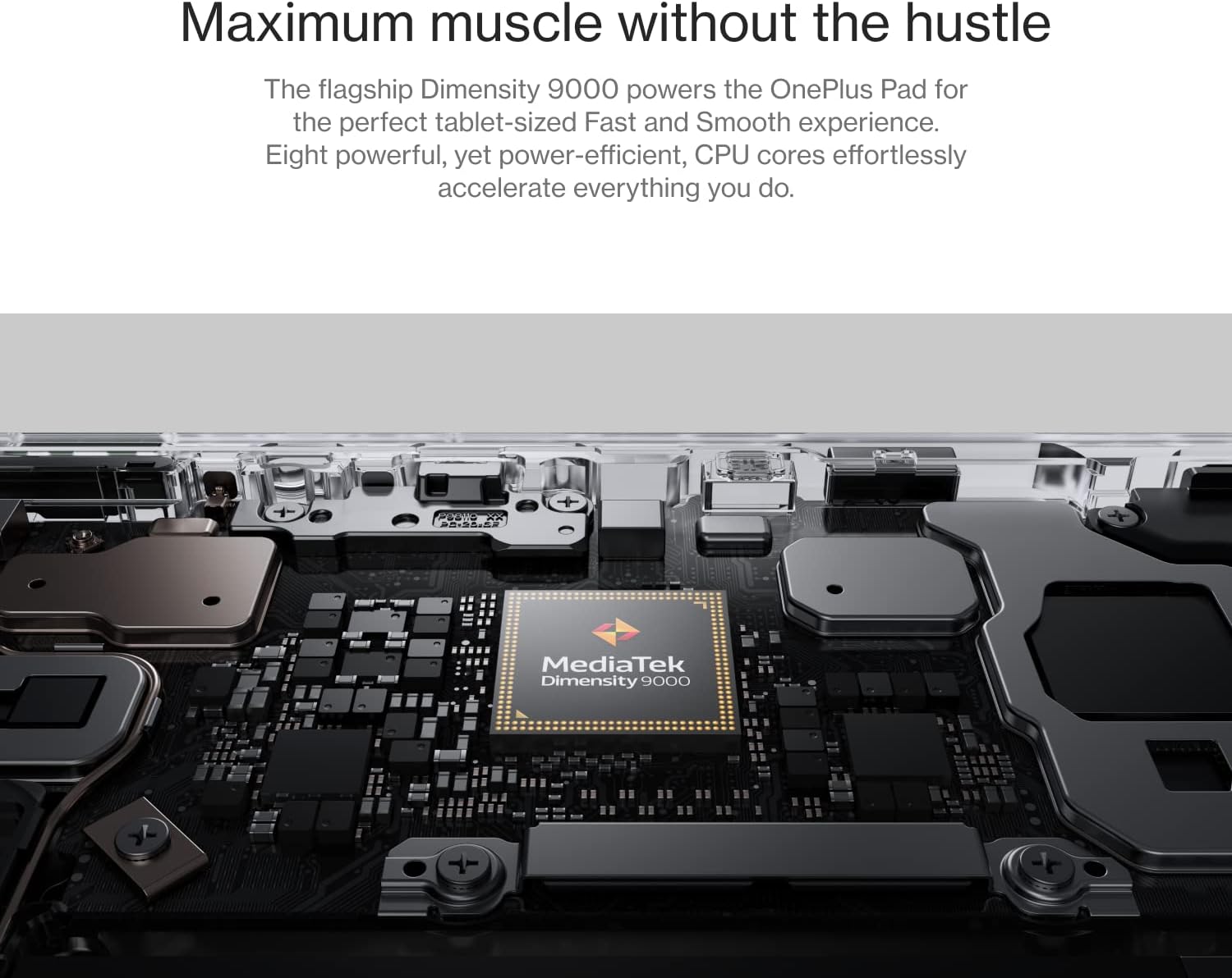 OnePlus Pad 11.61" LCD Display, 8GB RAM,128GB Storage, MediaTek Dimensity 9000, Android 13.1, 144HZ Refresh Rate, Dolby Vision Atmos, Wi-Fi with Cellular Data Sharing Tablet