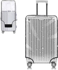Yotako Clear PVC Suitcase Cover Protectors 28 Inch Luggage Cover for Wheeled Suitcase 28''