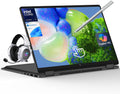 HP OmniBook X Flip 16 2-in-1 Laptop: 16" FHD+ Touchscreen, Intel Core Ultra 7 (NPU 47 Tops), 16GB RAM, 2TB SSD, Intel Arc 140V GPU, Copilot+ PC, Eclipse Gray, W/Pen Accessories, Windows 11