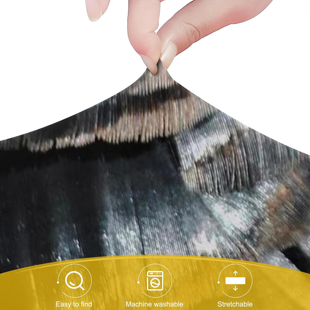 30 Inch PVC Luggage Protector Covers for TSA Approved Clear Suitcase Cover Protector Transparent Luggage Protective Cover Set (Painting, Suitable for 30"-31")