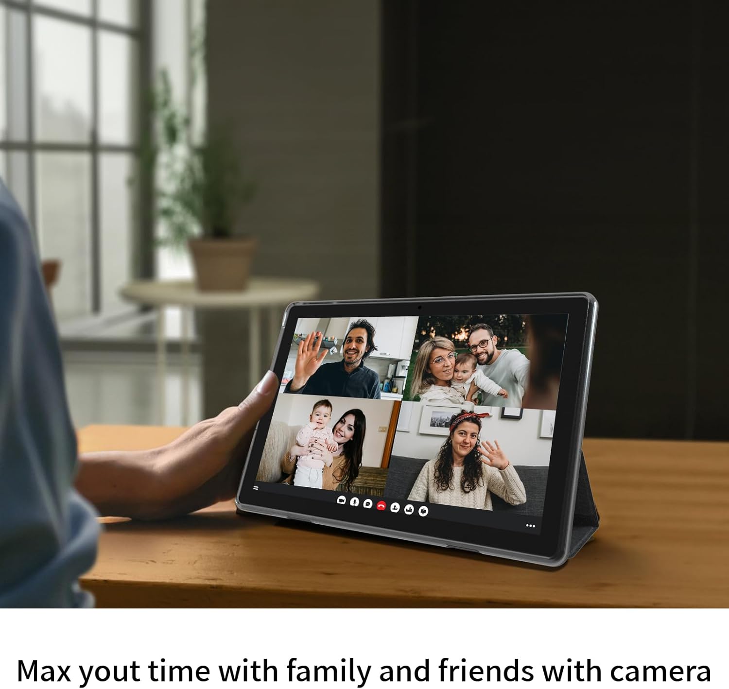 Android 15 Tablet, 12GB+128GB +1TB Expand, Face Unlock, 8000mAh Big Battery+18W Fast Charging, Dual Stereo Speakers, Octa-core CPU, WiFi6, BT5.0,Touchscreen Display, 11inch 2in1 Tablet PC Tableta