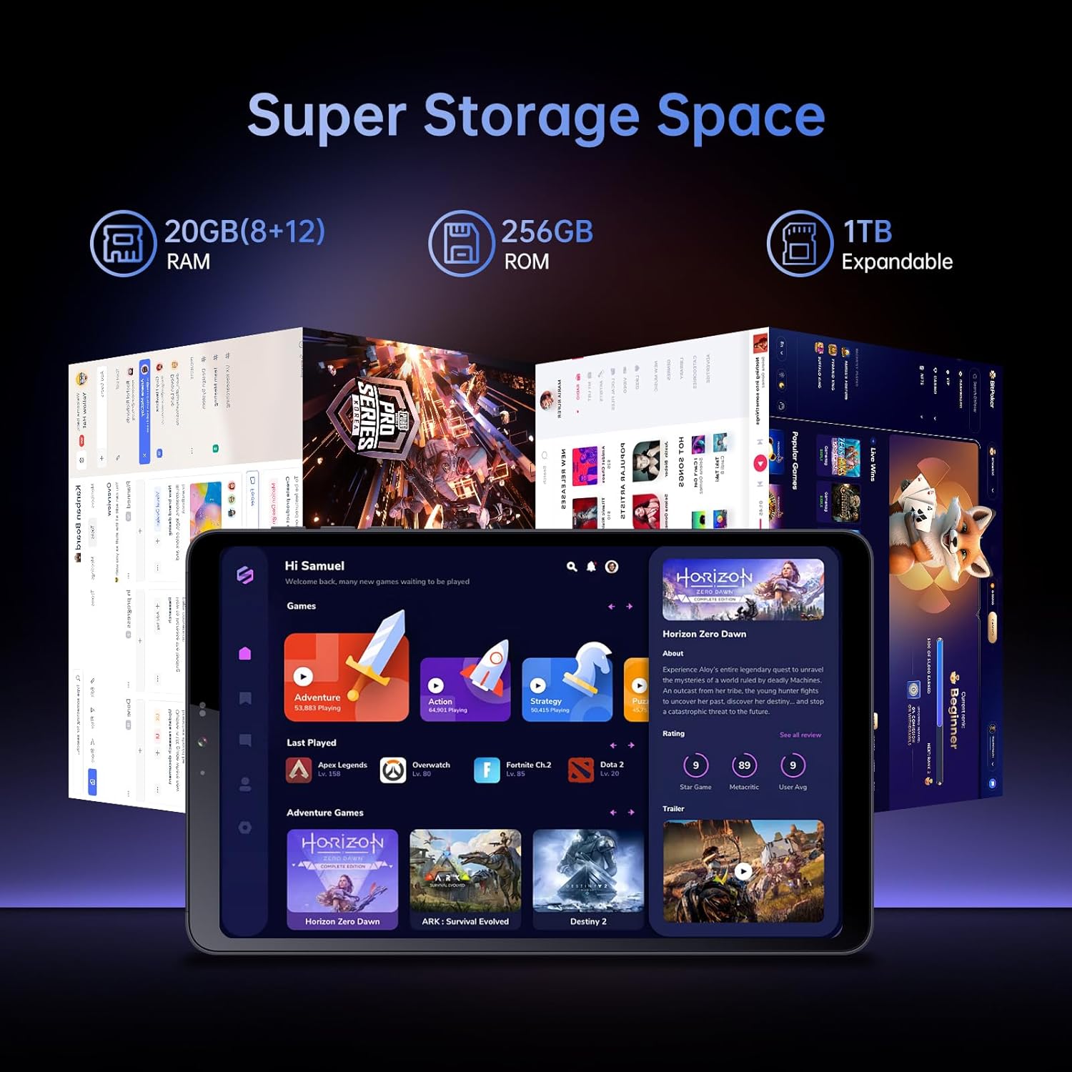 Android Tablet, 8.4 inch Android 14 Snapdragon 685 Processor, 12GB RAM 128GB ROM 1200*1920 IPS HD Touchscreen, 2.4G+5G Wi-Fi 6050mAh Battery Powerful Performance Tablet, 5MP+32MP Dual Cameras