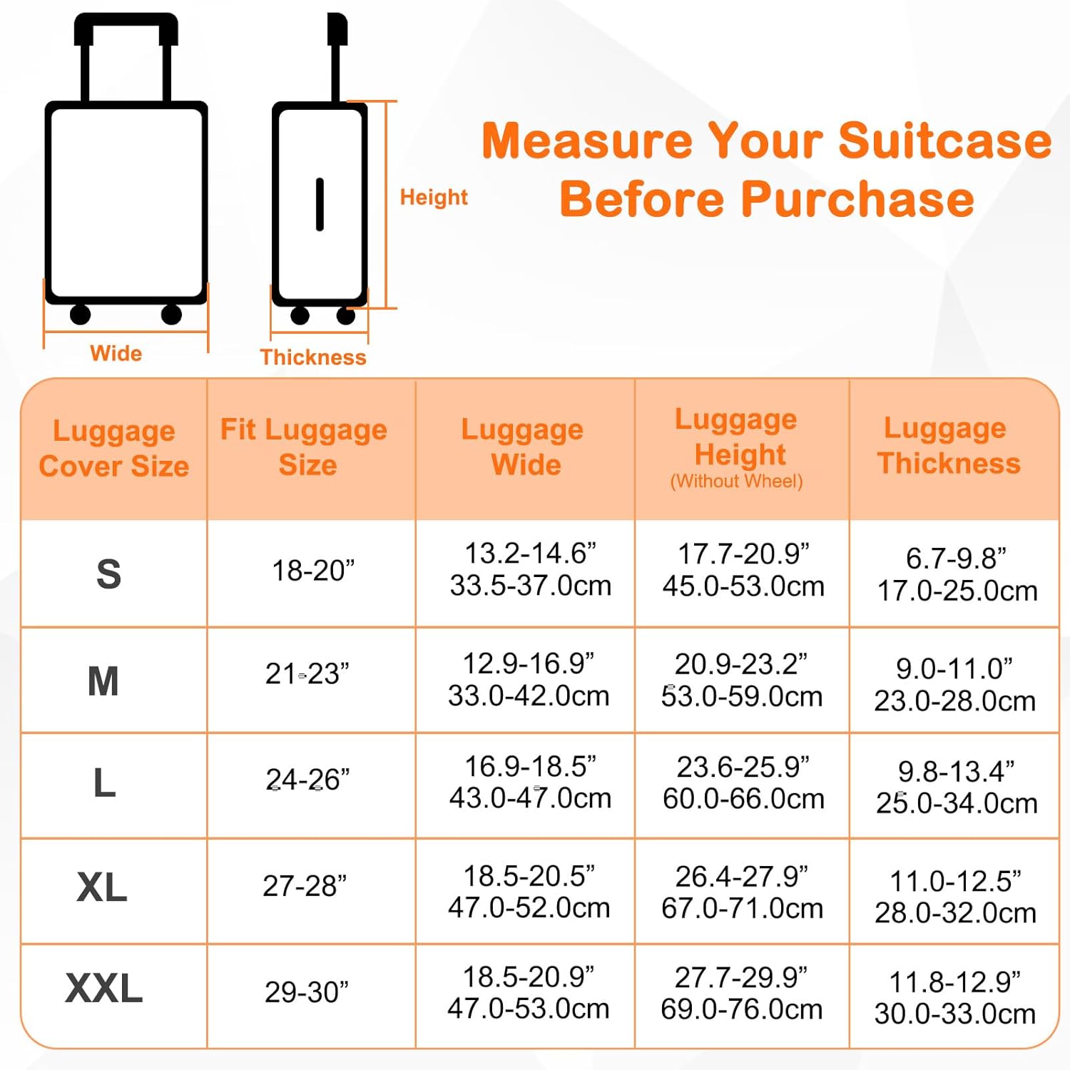 Pink Dino Suitcase Luggage Cover, Thick Suitcase Cover for Carry on Luggage Protector Fits 18-30 Inch Case