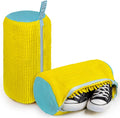 Shoe Washing Machine Bag Laundry Bags for Shoes Laundry Shoe Bag for Washer and Dryer Laundry Bag for Shoes Laundry Bags Mesh Wash Bags Sneaker Cleaner (2 Pcs Yellow)