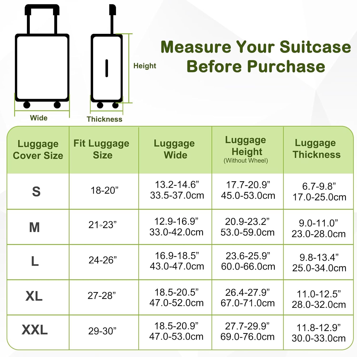 Pink Dino Suitcase Luggage Cover, Thick Suitcase Cover for Carry on Luggage Protector Fits 18-30 Inch Case