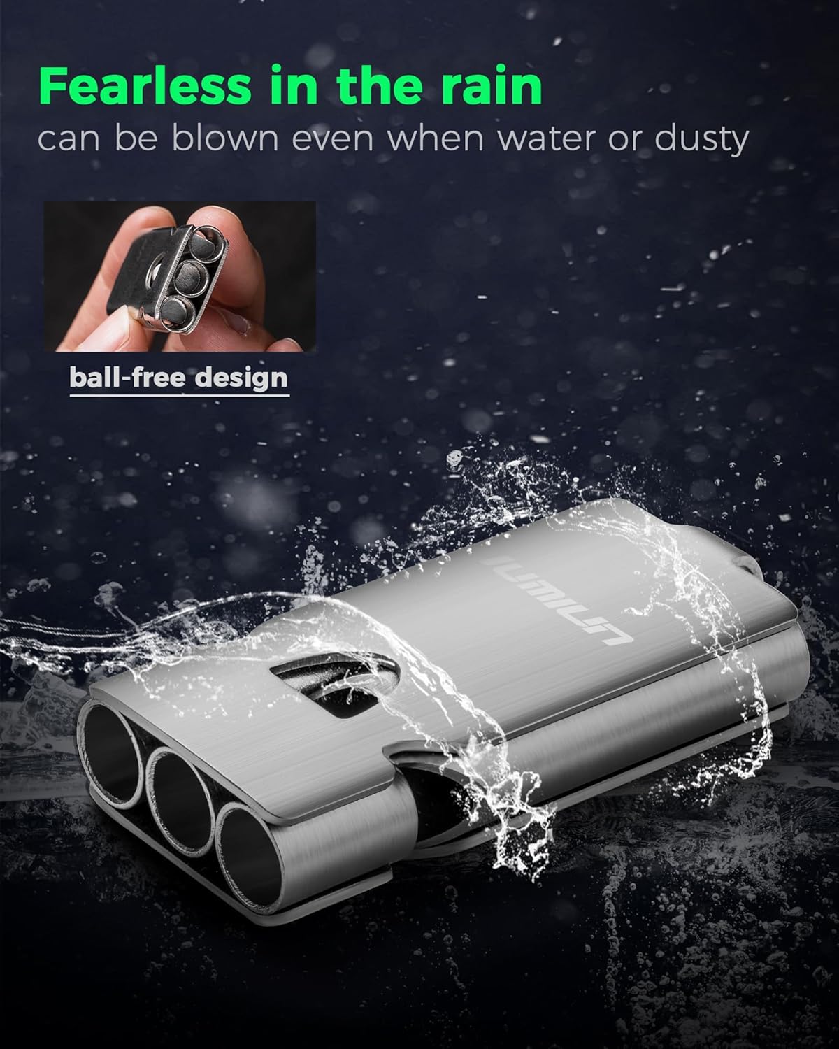 Emergency Survival Whistle Lifeguard Safety Whistle for Outdoor Camping Hiking-Loud Whistle up to 120~130db