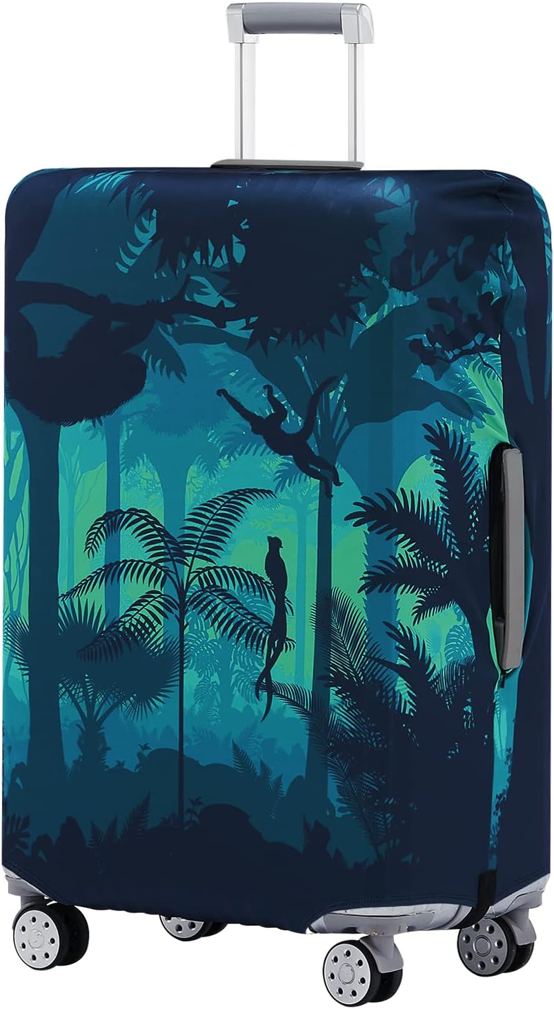 Travelkin Luggage Cover Washable Suitcase Cover Suitcase Protector Anti-scratch Suitcase cover Fits 18-32 Inch Luggage(L for 26-28 Inch Luggage)