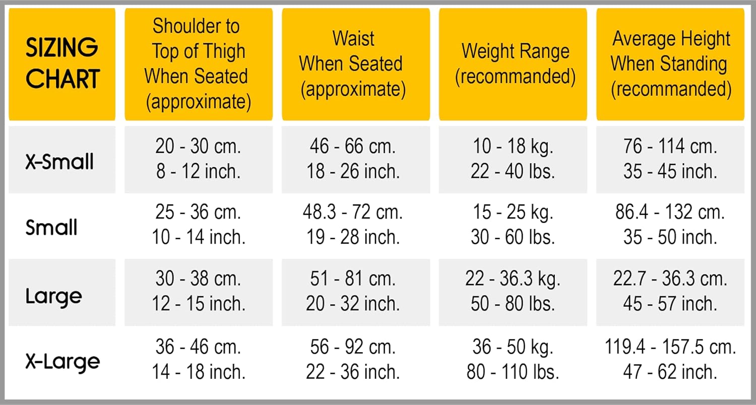 Small Blue, Lightweight, Compact, Portable Car Seat - Perfect for Travel and Everyday Child Safety (Pack of 6)