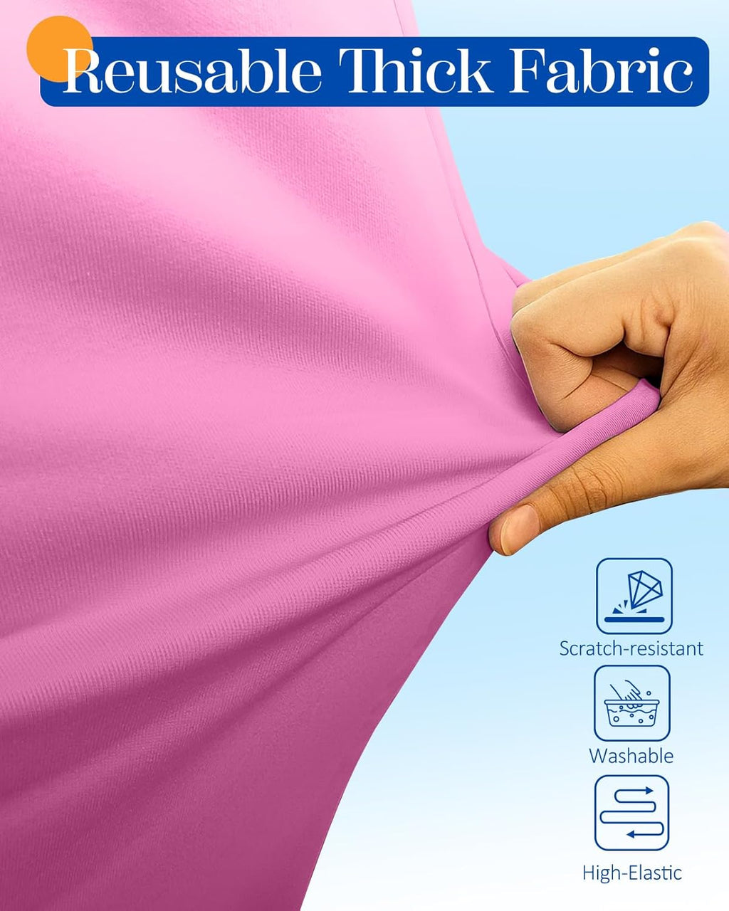 Slohif Luggage Cover for Suitcase Tsa Approved Protector - Luggage Sleeve Large Suit Case Cover Travel Stretch Baggage Case Protective Washable Fit 29-30 Inch Rose Gradient L