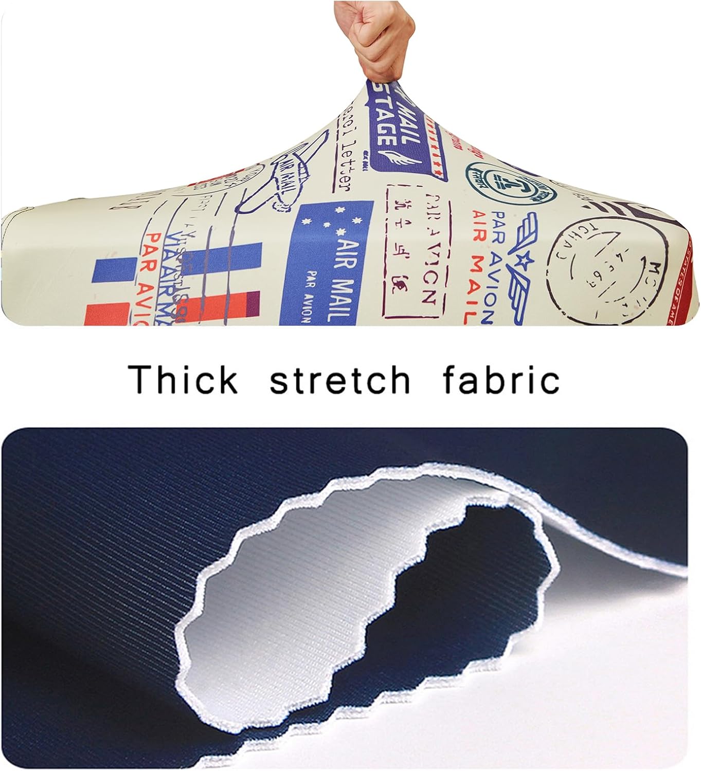 WUJIAONIAO Travel Luggage Cover Spandex Suitcase Protector Washable Baggage Covers (S (for 18-20 inch luggage), Colorful flowers)