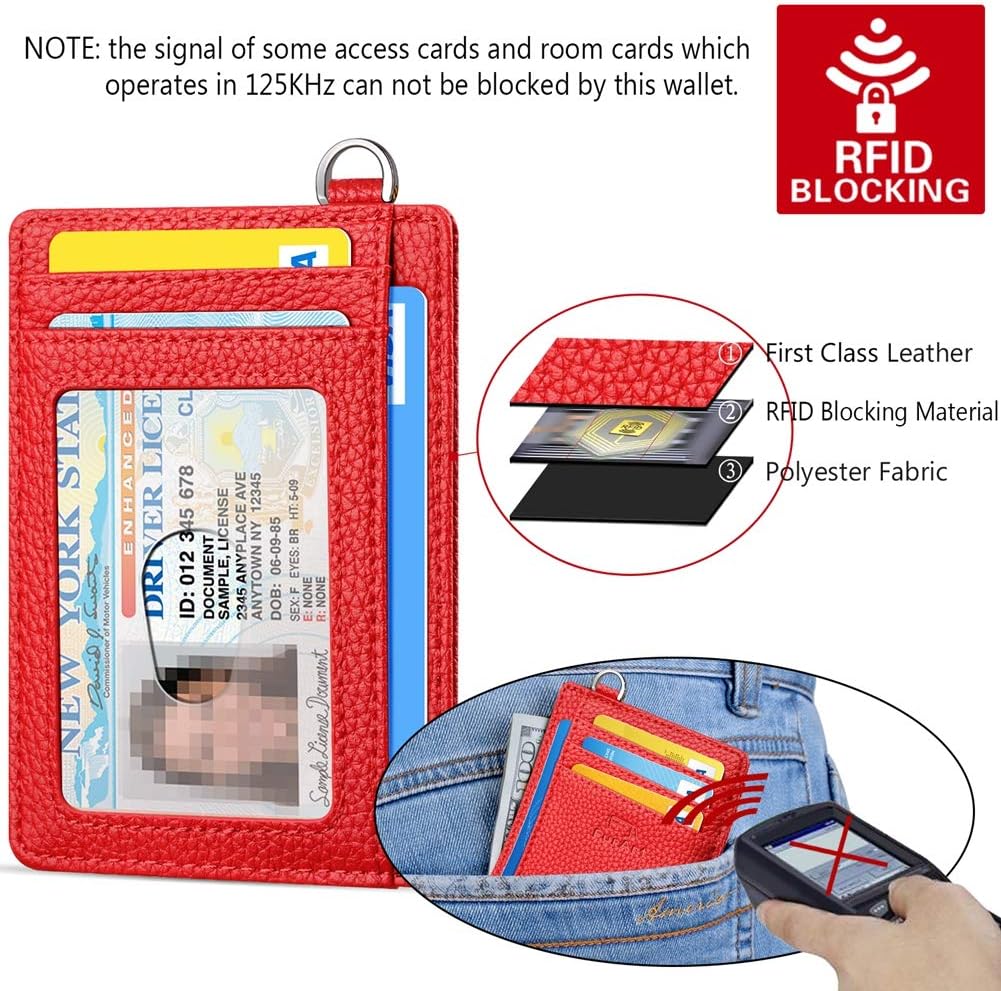 FurArt Slim Minimalist Wallet, Front Pocket Wallets, RFID Blocking, Credit Card Holder for Men & Women